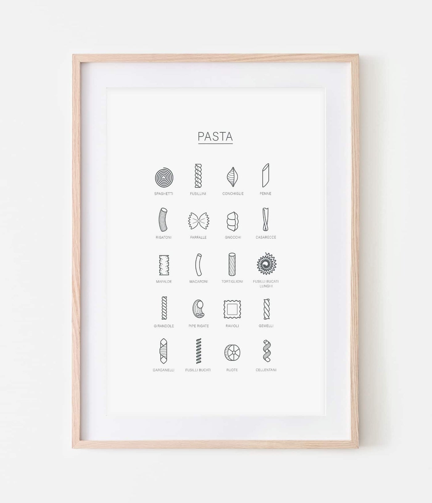 'Pasta' Print