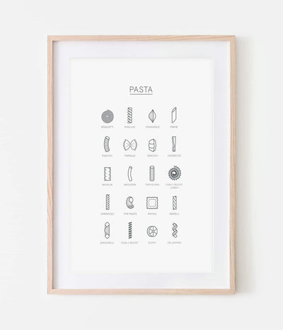 'Pasta' Print