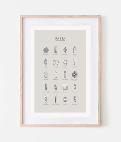 'Pasta' Print