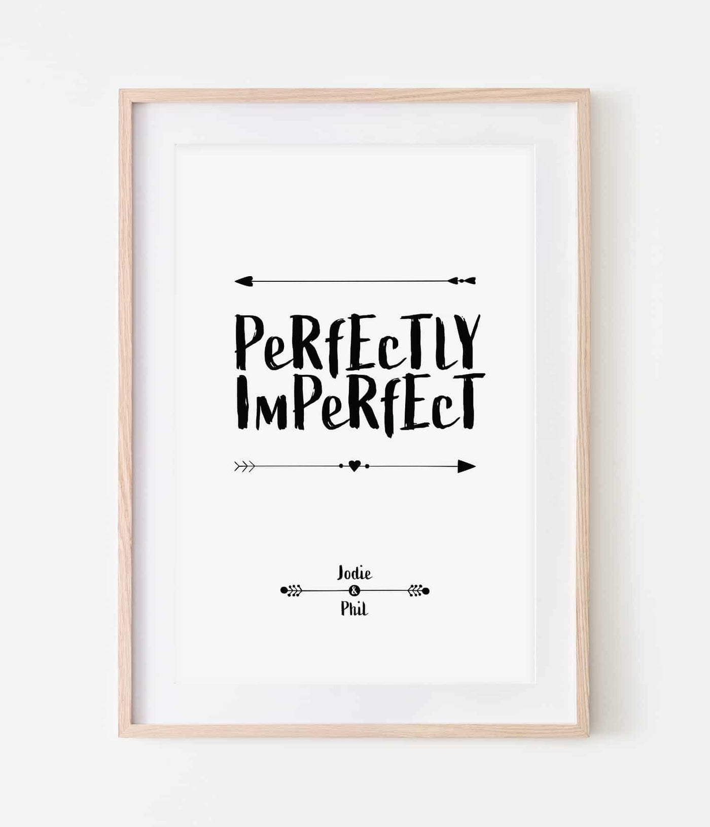 'Perfectly Imperfect' Print
