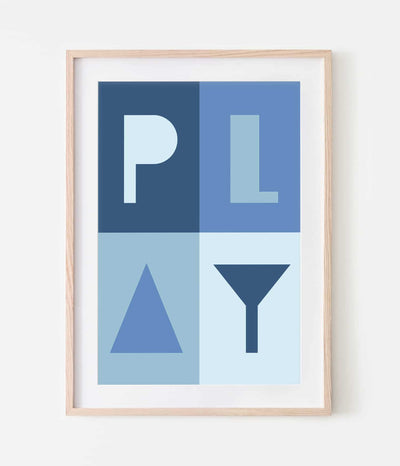 'Play' Print