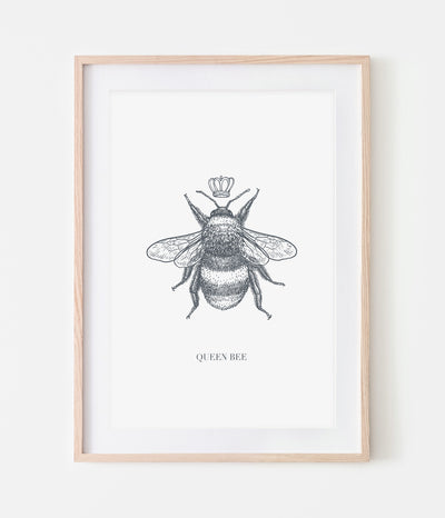'Queen Bee' Print