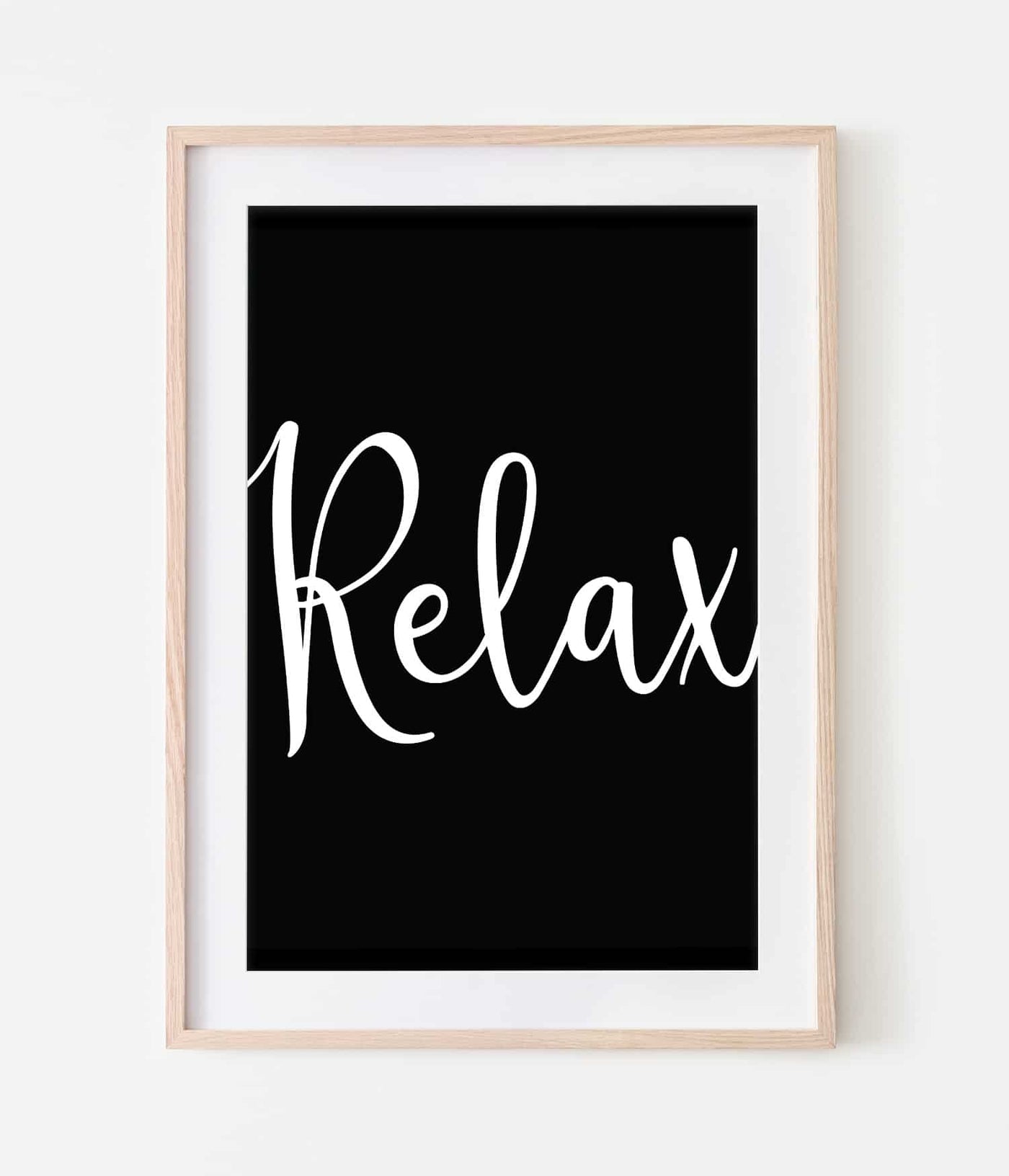 'Relax' Print