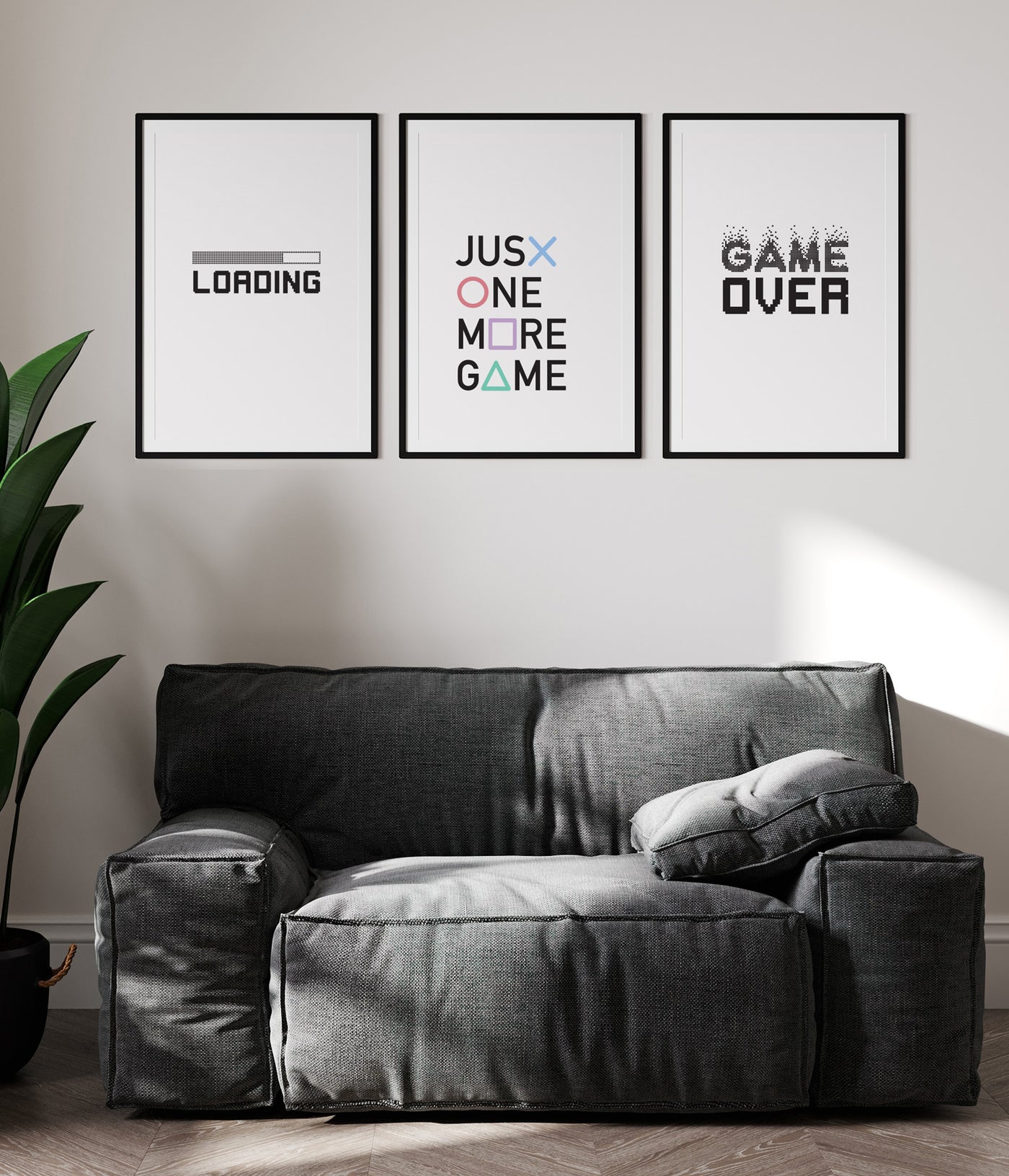 Gamer Wall Art Bundle 3x Prints