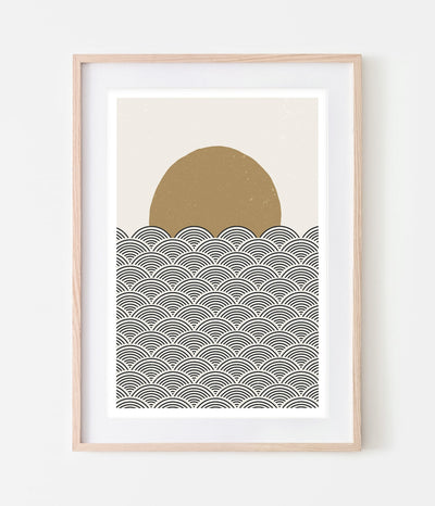 'Sun over Sea' Print