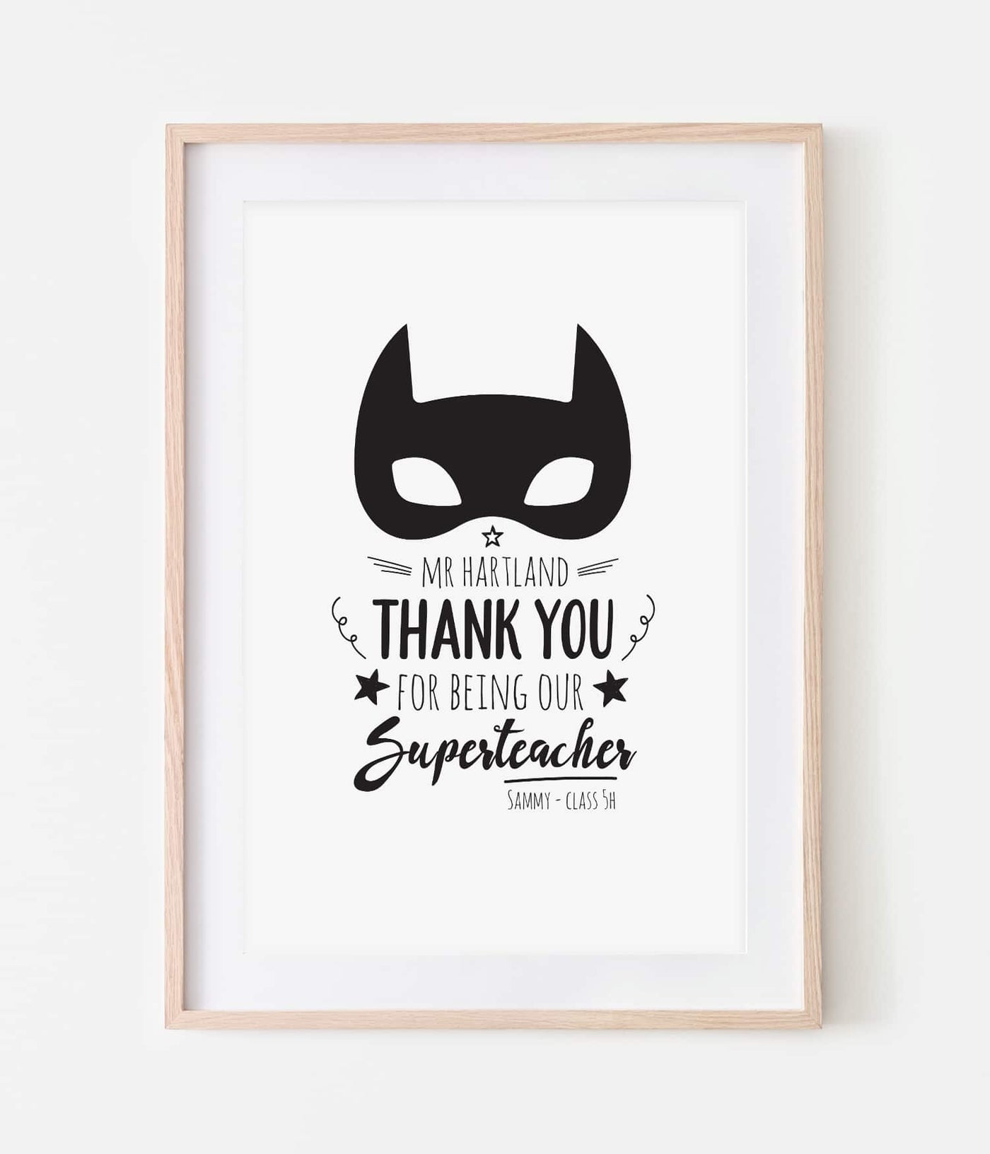 'Superteacher' Print