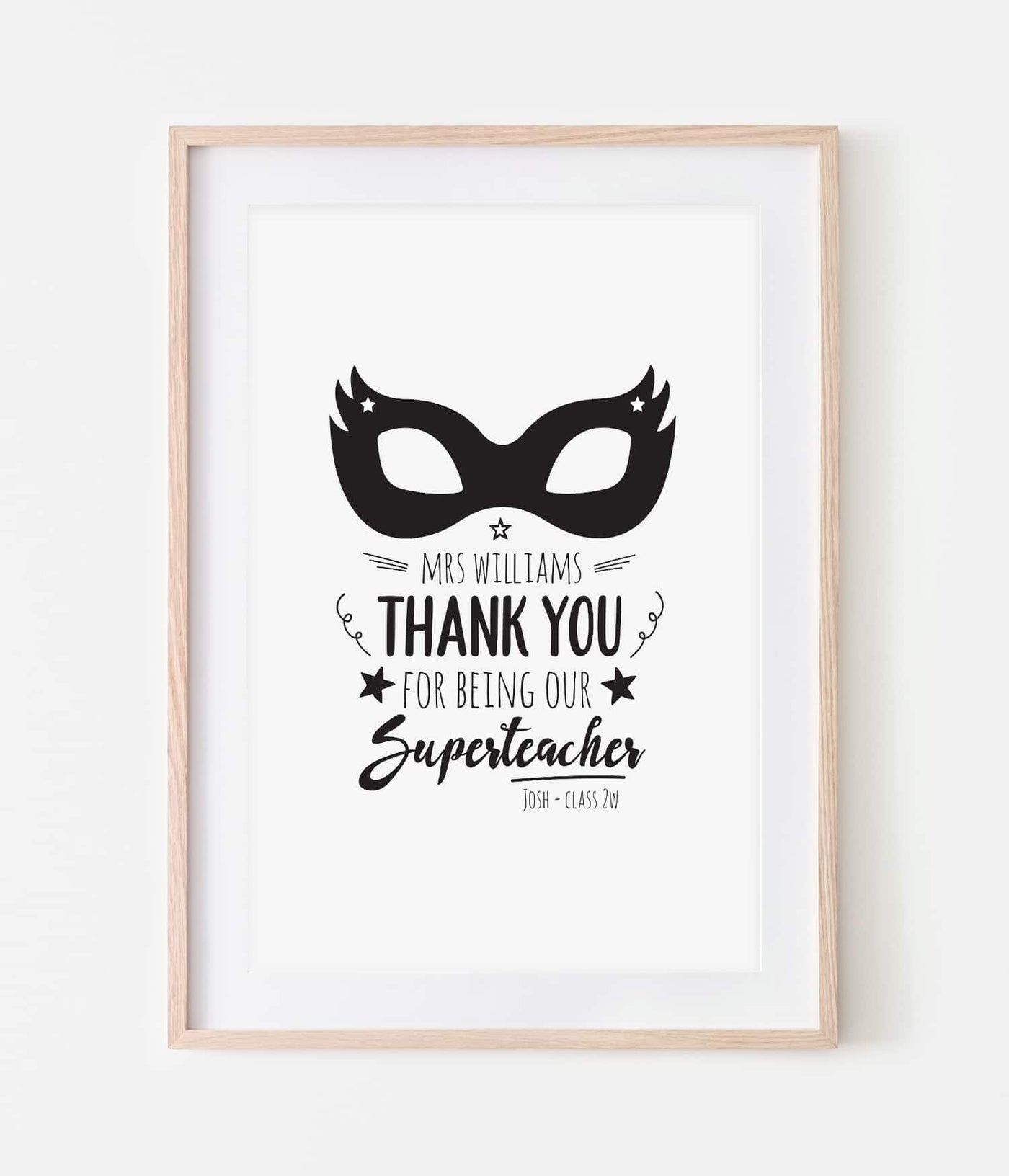 'Superteacher' Print