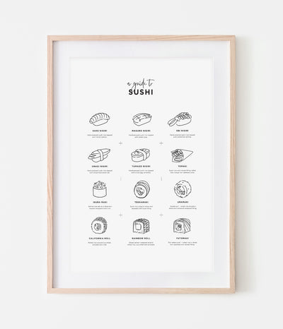 'Sushi' Print