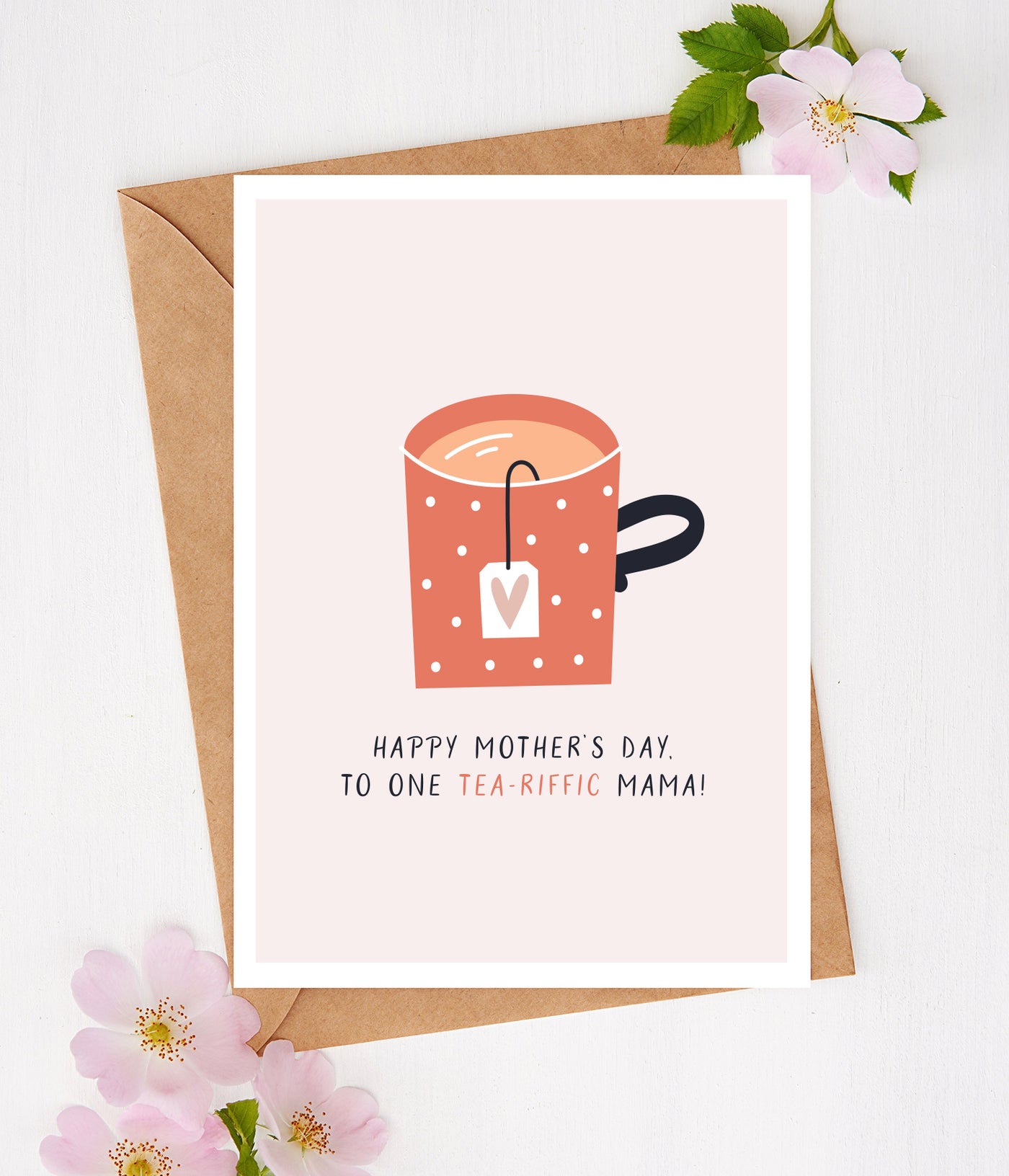 'Tea-riffic Mama' Mother's Day Card