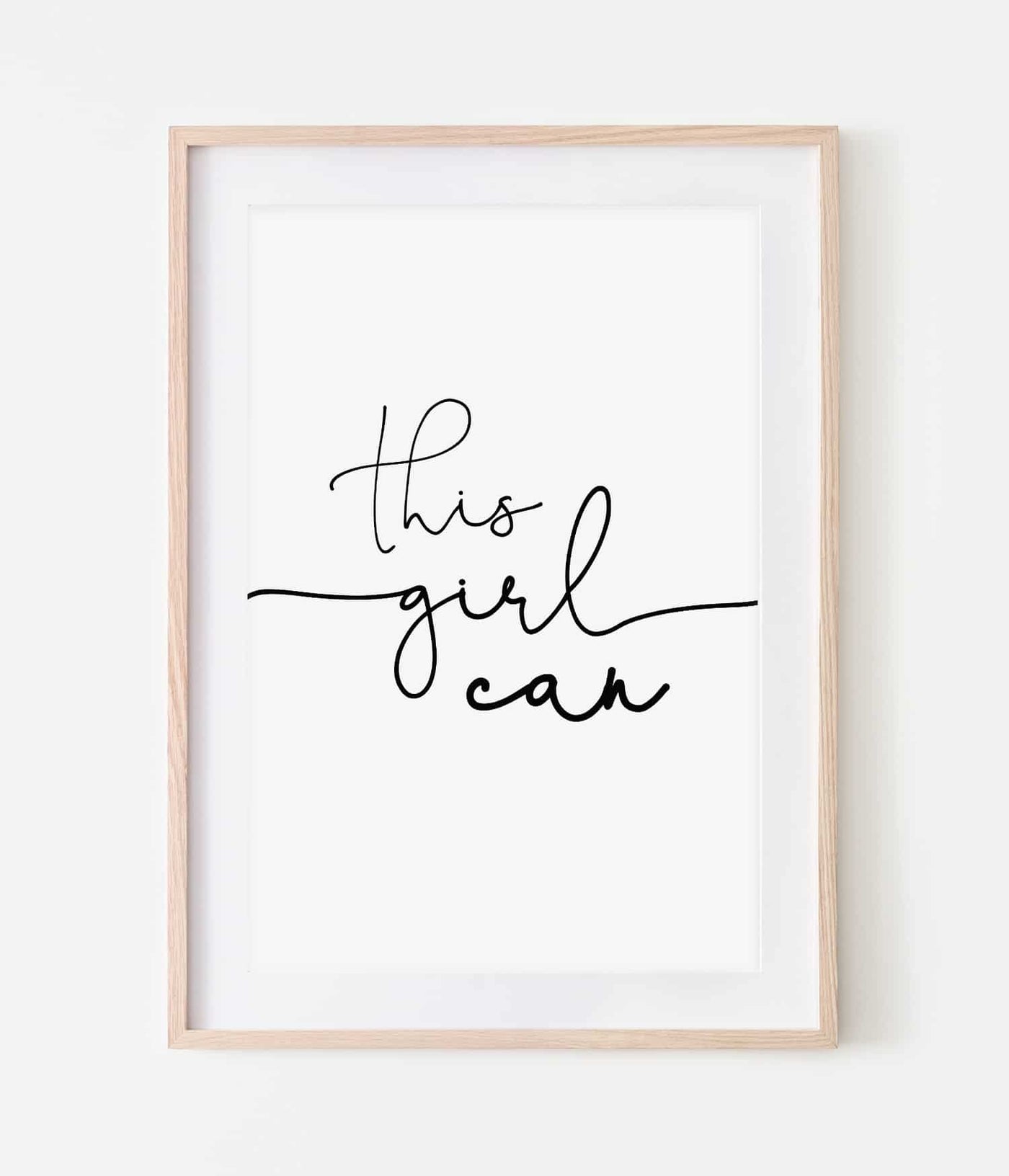 'This Girl Can' Print
