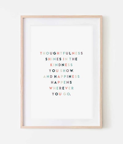 'Thoughtfulness' Print