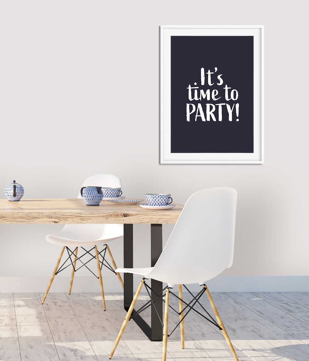 'Time to Party' Print