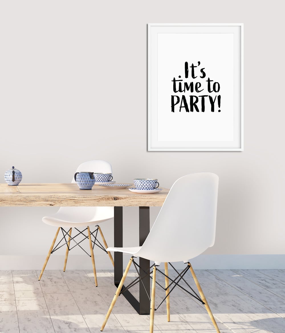 'Time to Party' Print