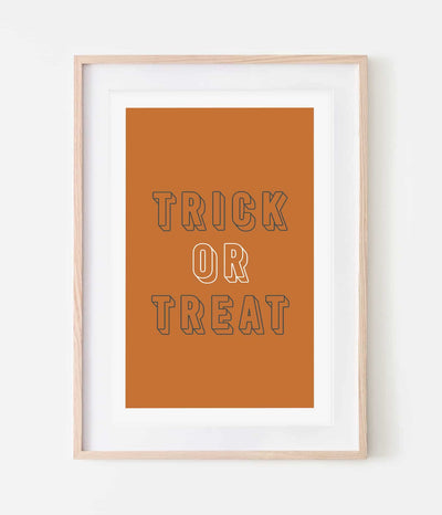'Trick or Treat' Print