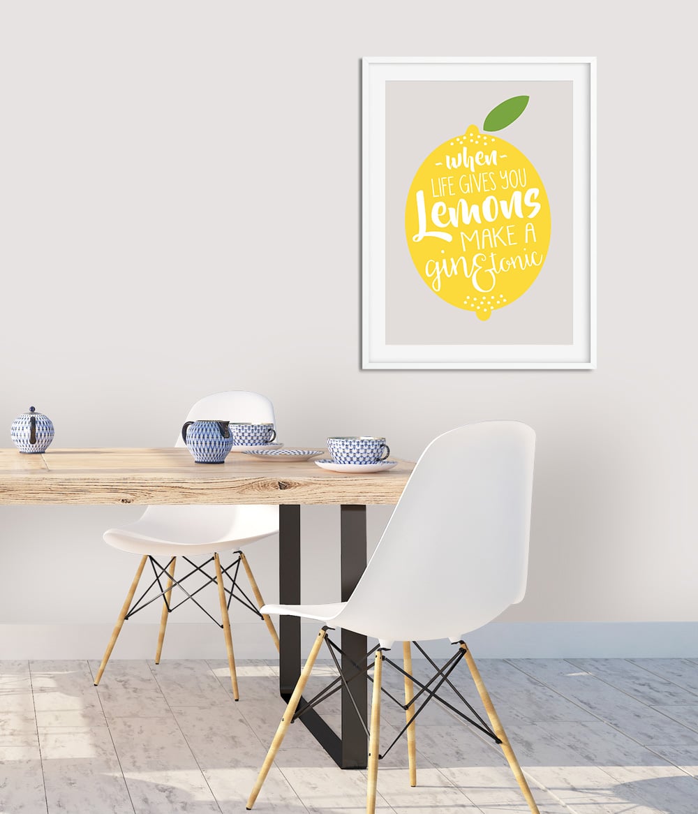 'When Life Gives You Lemons' Print