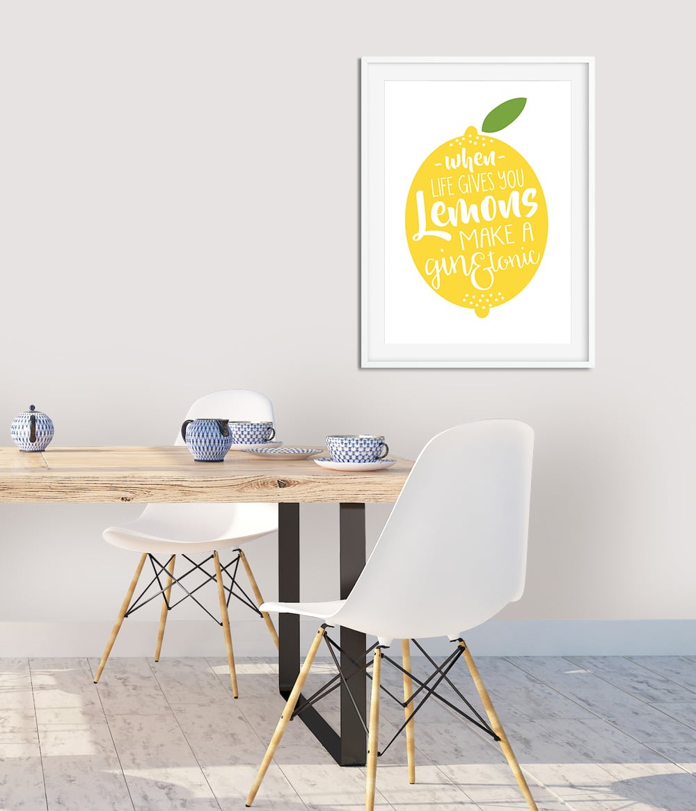 'When Life Gives You Lemons' Print