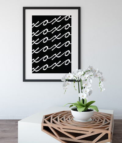'XOXOXO' Print