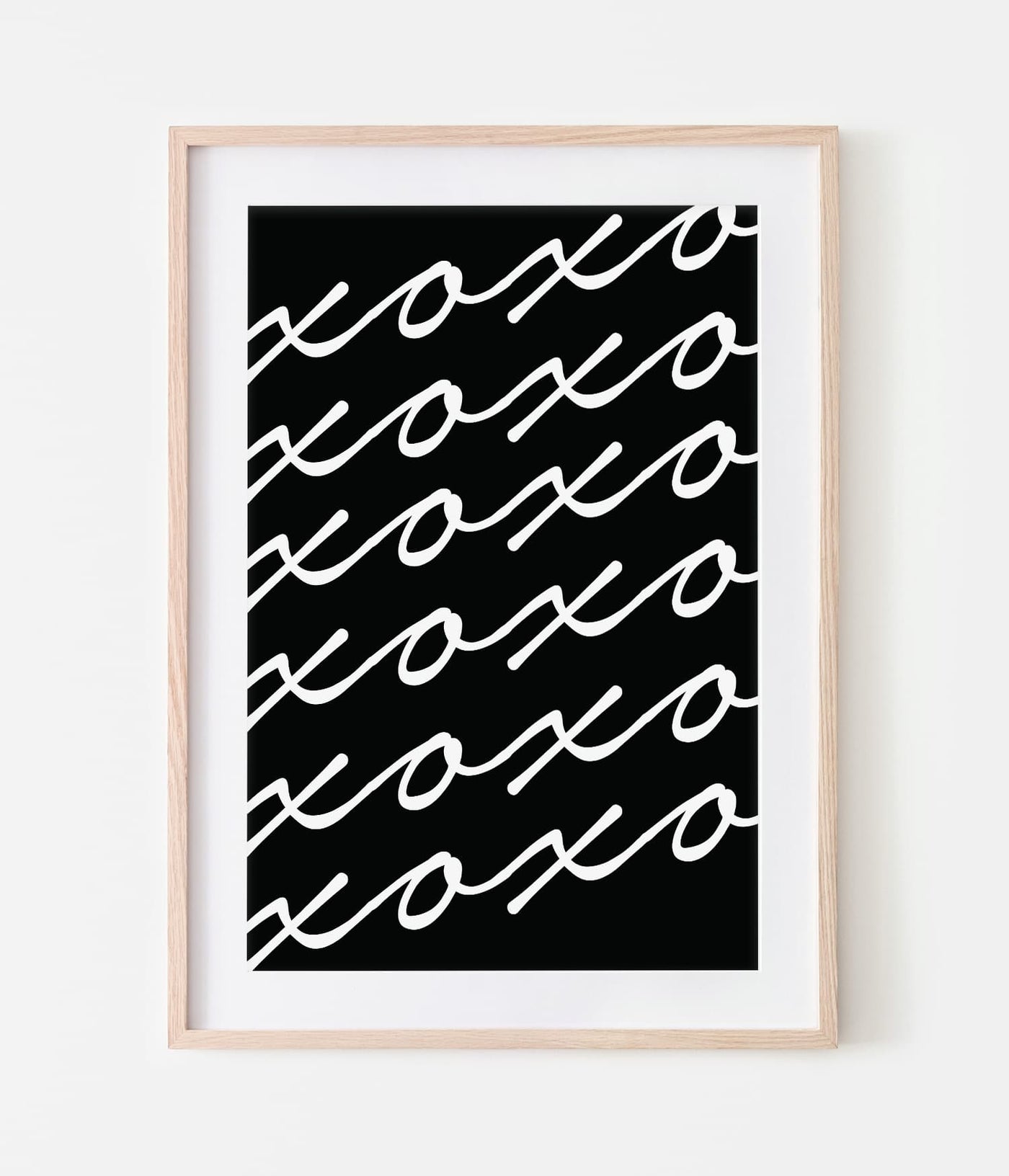 'XOXOXO' Print