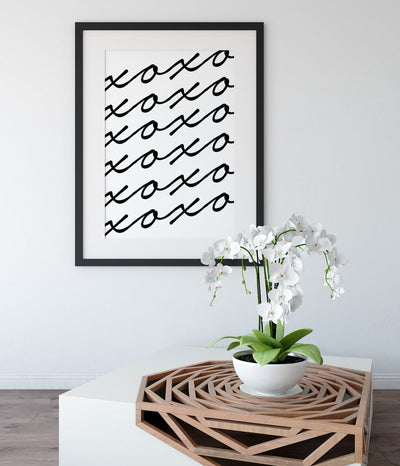 'XOXOXO' Print