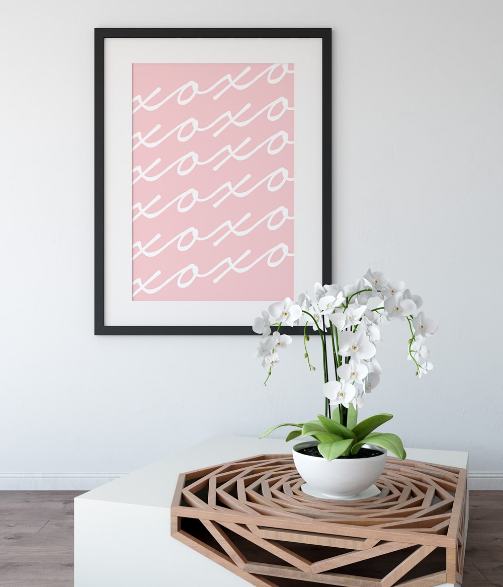 'XOXOXO' Print