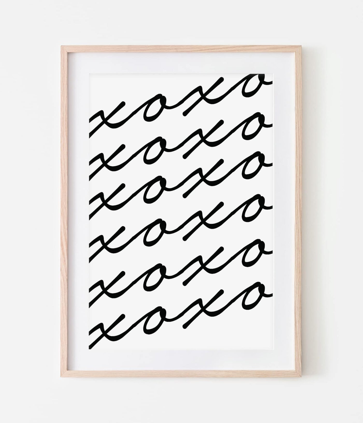 'XOXOXO' Print