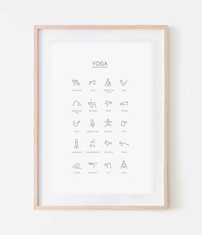 'Yoga' Print