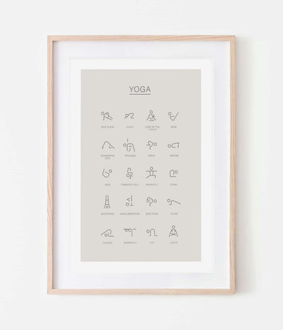 'Yoga' Print