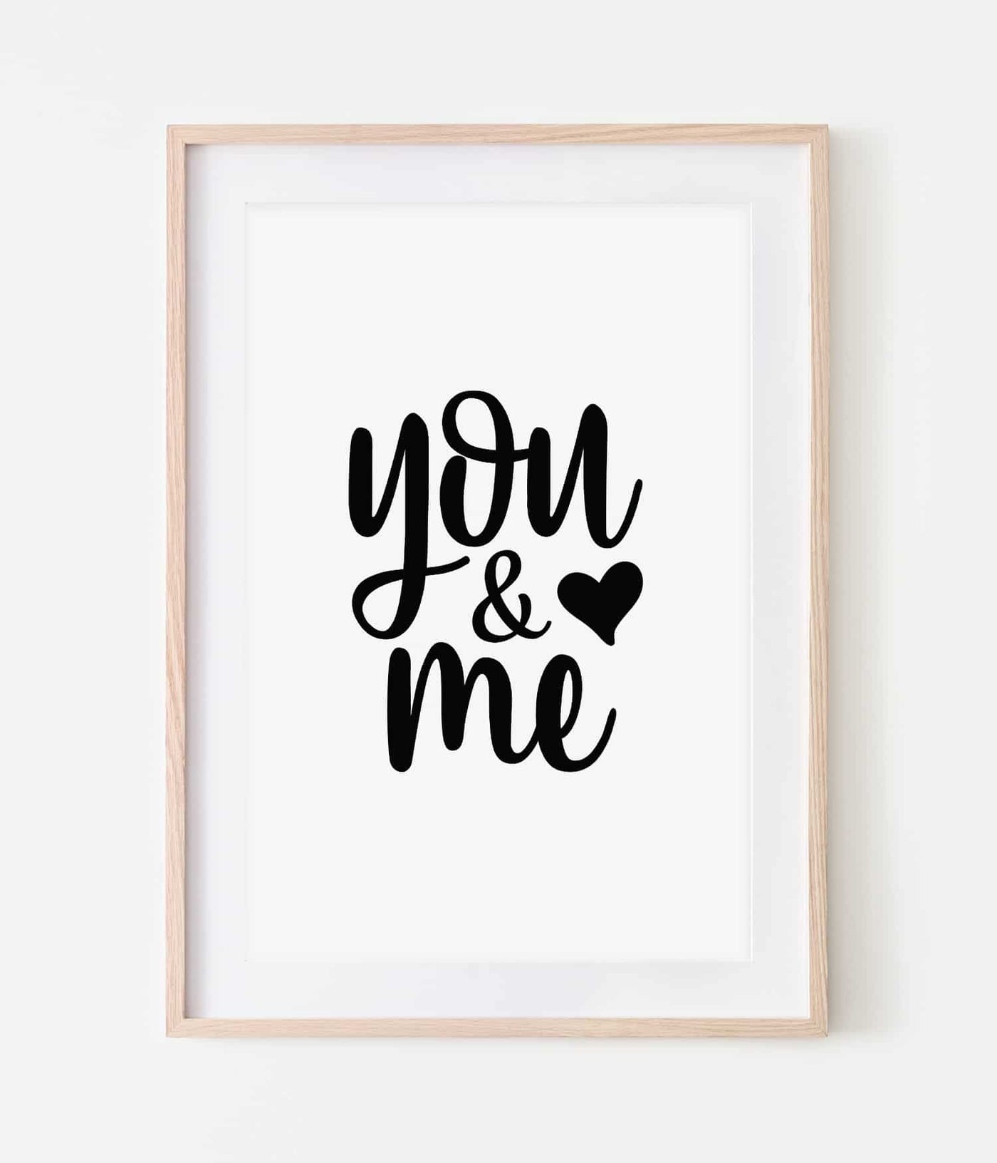 'You & Me' Print